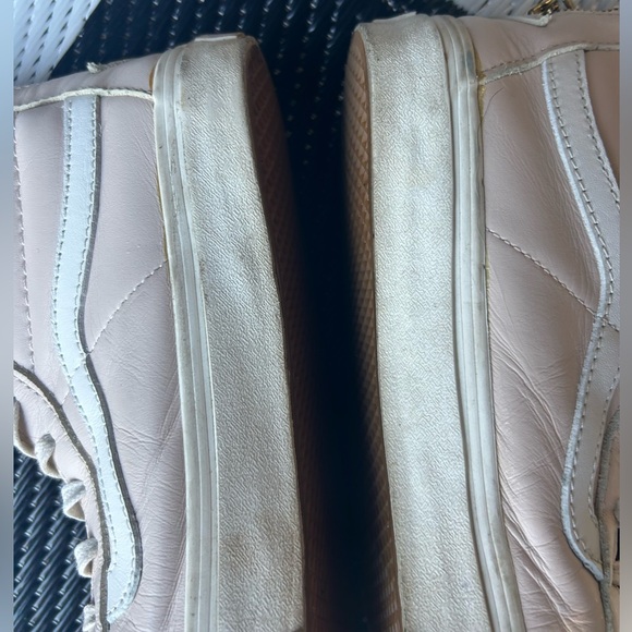 VANS SK8 HI TOP LEATHER WOMENS SIZE 9 - Picture 6 of 11